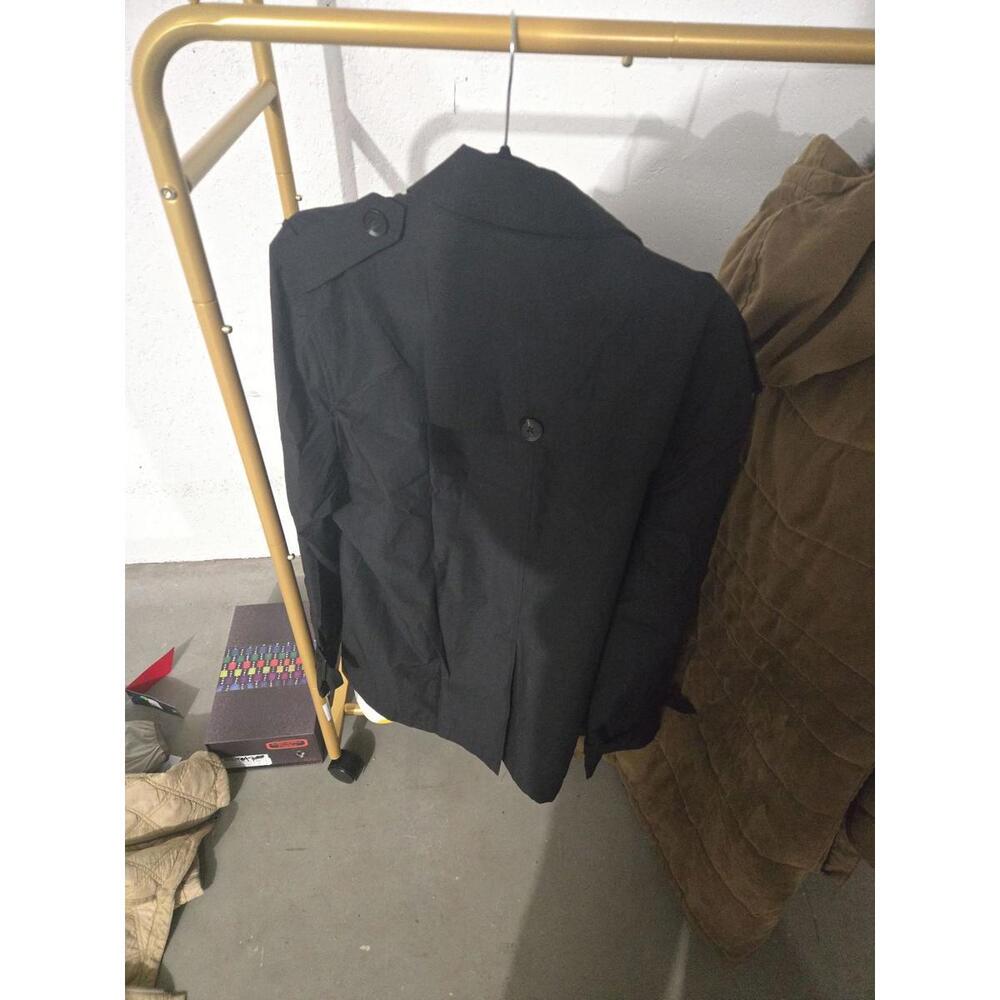 Orolay Men's Classic Black Double-Breasted Trench Jacket - Picture 2 of 2